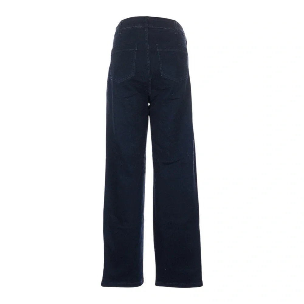 Universal Standard Dolly High Rise Straight Leg Jeans Button Fly Indigo 8 NWT